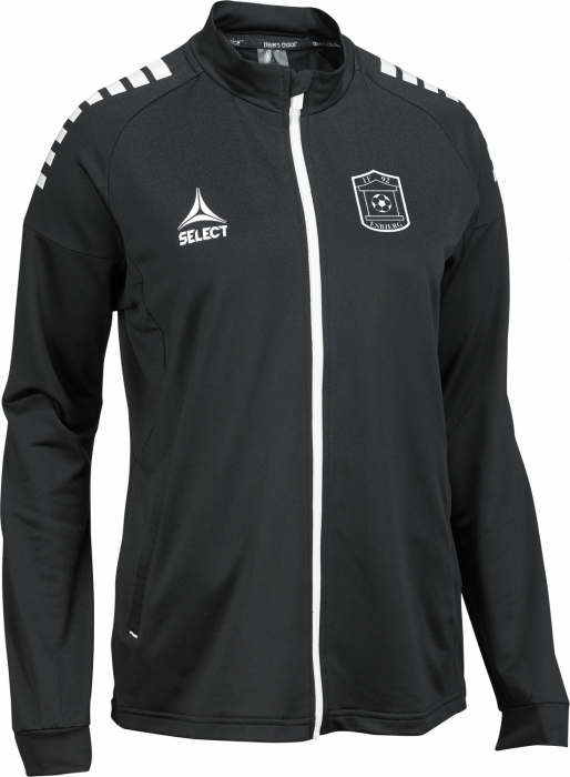 Select - Esbjerg If92 Full-Zip Women - Black & white