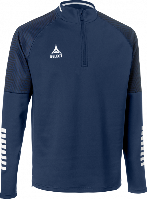 Select - Monaco V24 Training Sweat Half Zip Kids - Azul marino