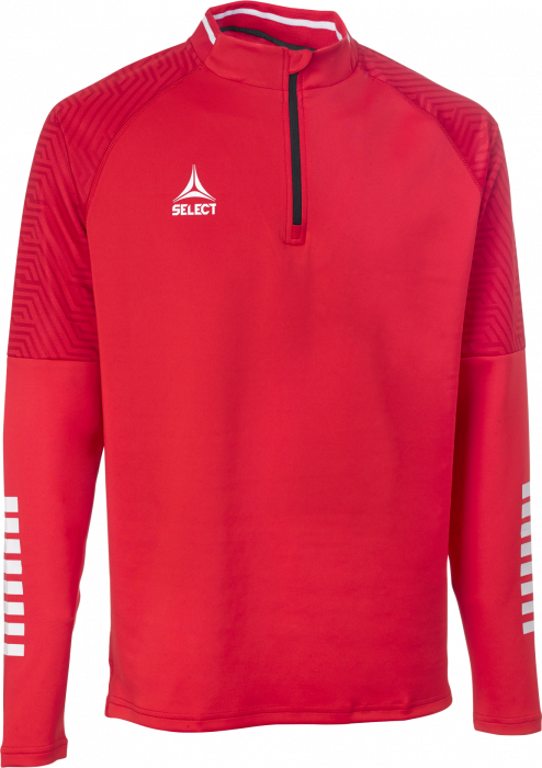 Select - Monaco V24 Training Sweat Half Zip - Rojo